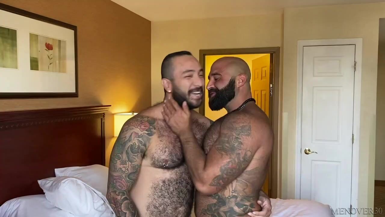 Men Over Beefy Dudes Atlas Grant And Julian Torres Fuck Savagely