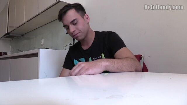 Bigstr - Debt-ridden young hottie has to take a facial