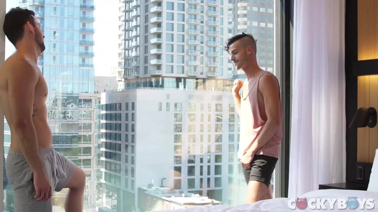 Cocky Boys - Deep gay drilling vid featuring Canadian cuties, Cory Kane &  Freddie Daze - HOMO.XXX